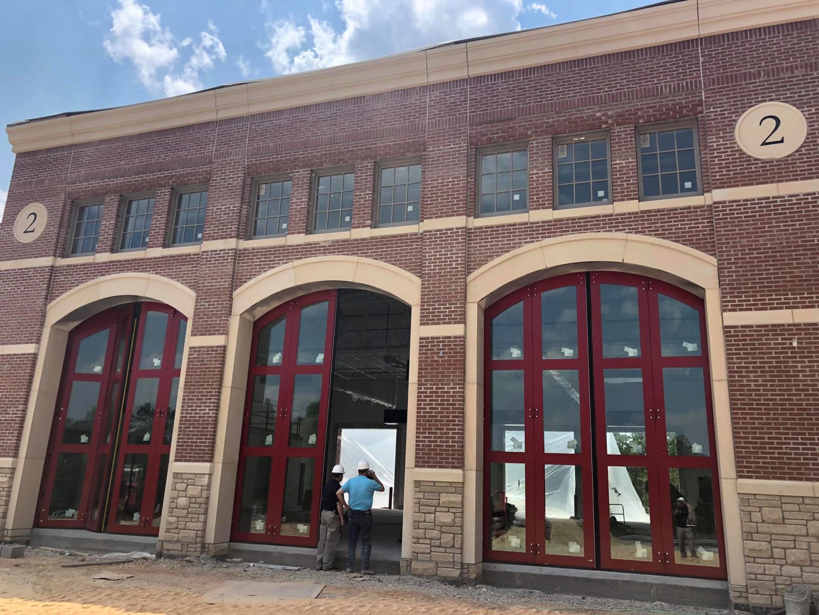 New Southern Pines Fire Station 2 construction
